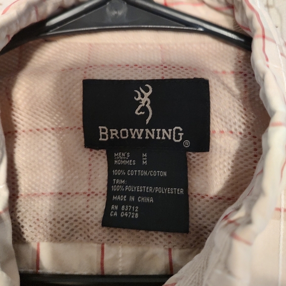 Plaid Short sleeve browning . - Picture 1 of 3